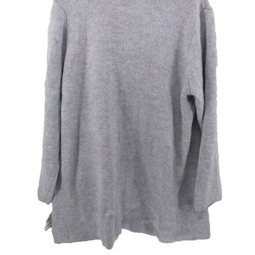 NWT Style&Co. Women's Fleece Collar Open Front Cardigan Hammock Heather 1X - Picture 12 of 13